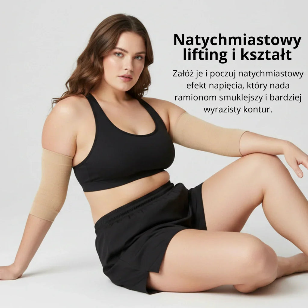 NovaShape Modelujące Rękawy – Koniec z obwisłymi ramionami